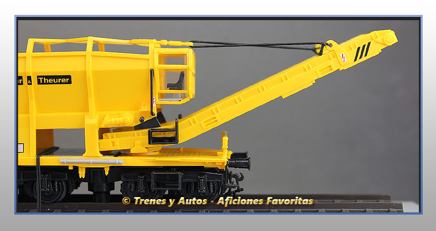 Vagón de transporte y unidad de silo MFS 100 - Plasser & Theurer